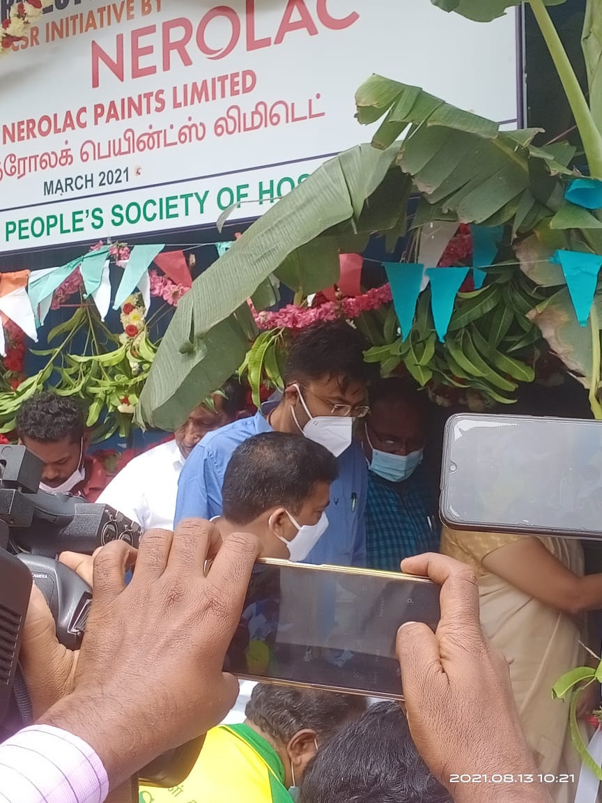 Water ATM installed at Moranapalli.