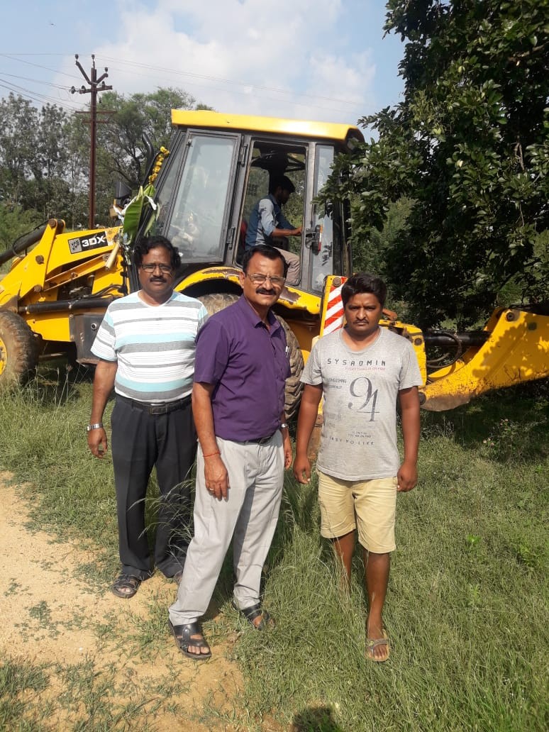 Team at Chichuraganapalli Lead by Hosur's  LAKE MAN  Chairman Krishna Rao ( Lakes )