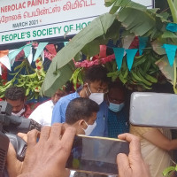Water ATM installed at Moranapalli.